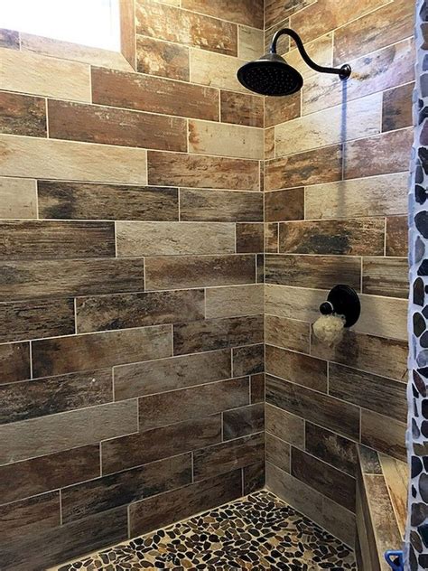 Shop our range of quality tiles in plain or patterned styles, created using natural pigments. 111+ Marvelous Bathroom Tile Shower Ideas | Rustic ...