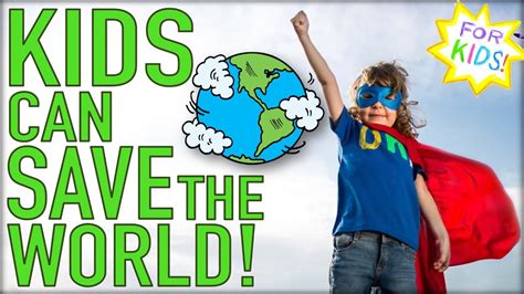 They look amazing when printed, folded and wrapped with bakers twine! How KIDS Can Save the World!!! For Kids! - YouTube