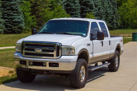 Rust Free 2005 Ford F 250 4wd Lariat Crew Cab For Sale