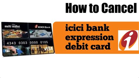 Check spelling or type a new query. How to cancel icici bank expression debit card - YouTube