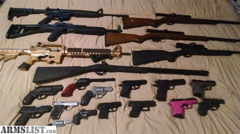 armslist for sale large gun collection