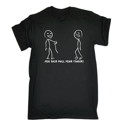 you said pull your finger t shirt tee fart joke humour funny birthday t 123t ebay