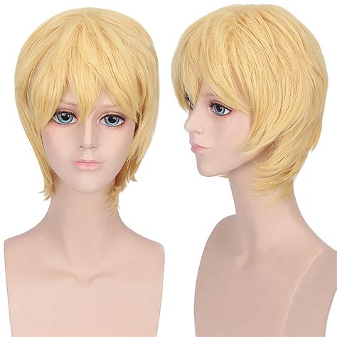 Hot Sale Unisex Anime Fashion Short Straight Full Wigs Cosplay Party Ebay