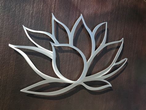 Learn how to apply gold metal leaf on large wall art flower stencils from royal design studio. 2020 Popular Large Metal Art