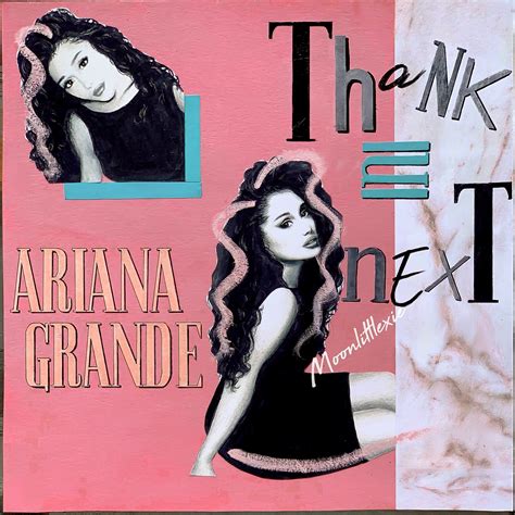 80s Album Covers Thank U Ariana Grande Mixed Media Babies Movie
