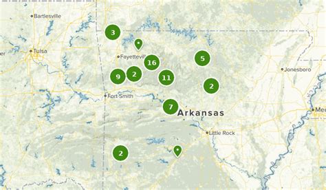 Arkansas Waterfalls List Alltrails