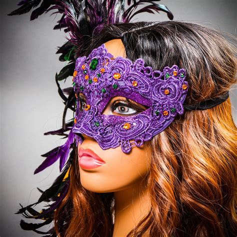 Luxury Traditional Venice Women Carnival Masquerade Venetian Mardi Gras