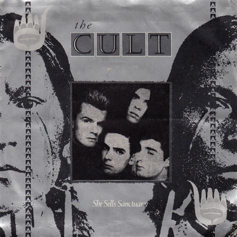 The Cult She Sells Sanctuary 1985 Silver Sleeve Vinyl Discogs