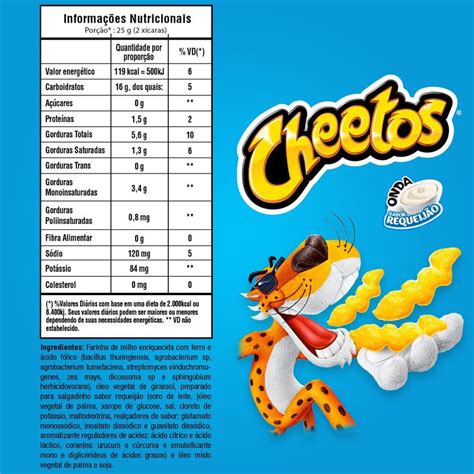 Quantas Calorias Tem Um Cheetos