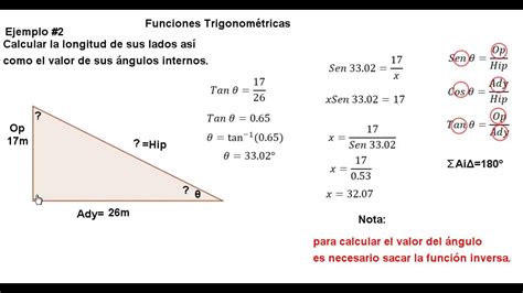 Funciones Trigonometricas Ejemplo 2 Youtube
