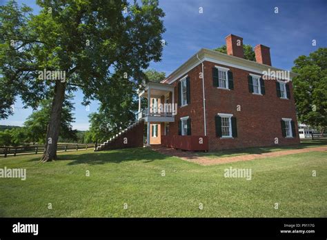The Appomattox Courthouse National Historic Park In Appomattox Virginia