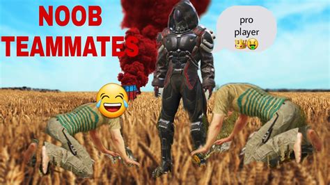 Pubg Playing With My Noob Teammates Funny Video 😅 Youtube