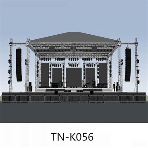 Concert Stage Trussing For Pa System Design Truss Design Drawing