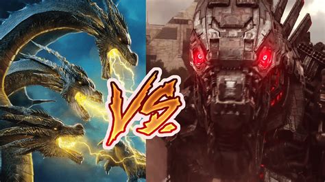 Mecha Godzilla Vs King Ghidorah Ultimate Monster Battle Youtube