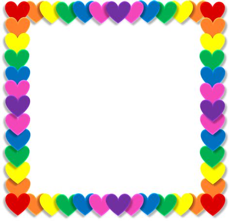 Free Illustration Valentine Heart Love Frame Free Image On