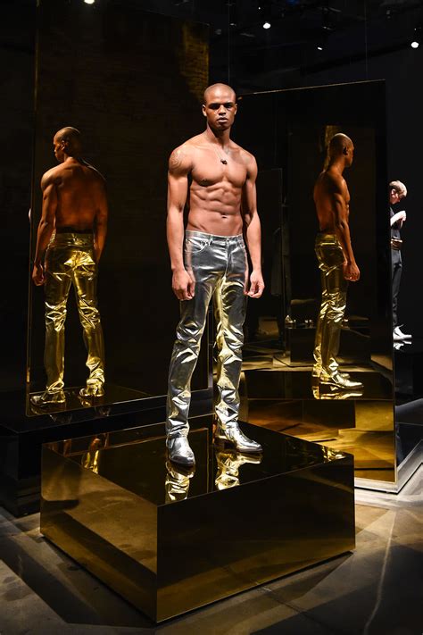 Calvin Klein Put Male Models On Pedestals