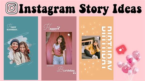 Creative Birthday Instagram Story Ideas Aesthetic Bday Ig Story