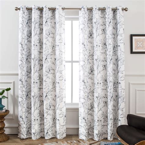 Black Floral Curtains Curtains And Drapes 2023