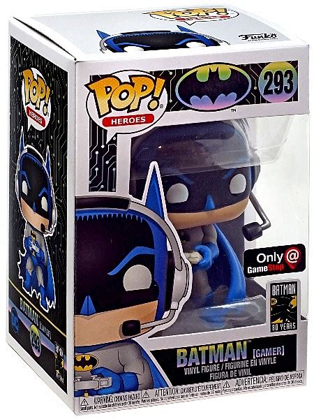 Funko Pop 293 Heroes Dc Comics Batman Gamer Exclusive Razors Edge