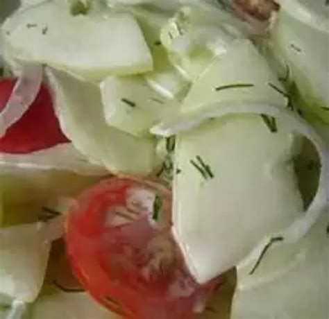 Healthy Recipes Easy Lemony Dilly Cucumber Salad Recipe