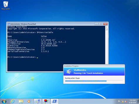 A Geeks Guide To Install Powershell 50 For Windows 7 Using Mdt