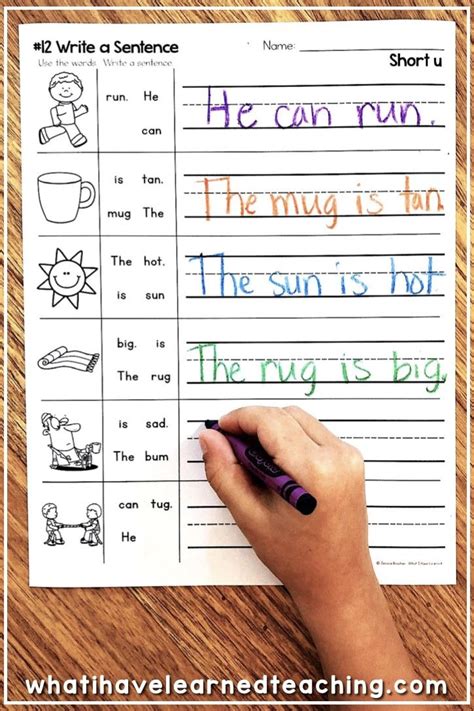 word family worksheets kindergarten phonics kindergarten writing