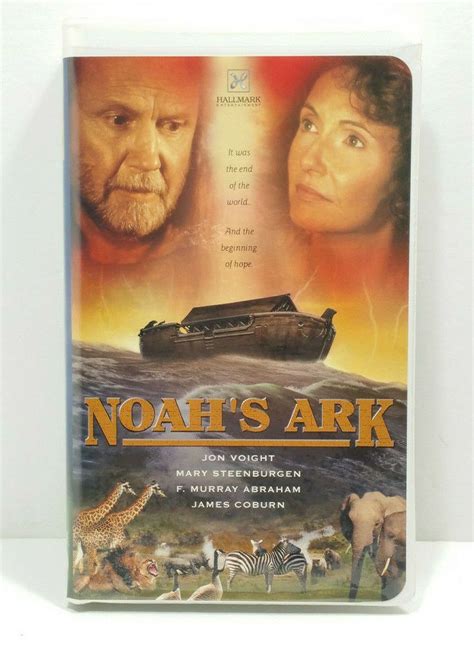 Noahs Ark Vhs 1999 Tape Television Miniseries Jon Voight Mary
