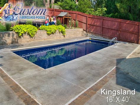 Kingsland 8 Depth Fiberglass Pools And Spas