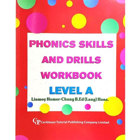 Phonics Skills And Drills Workbook Level A Charrans Chaguanas