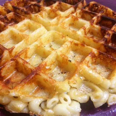 Mac And Cheese Waffles Foodiescore