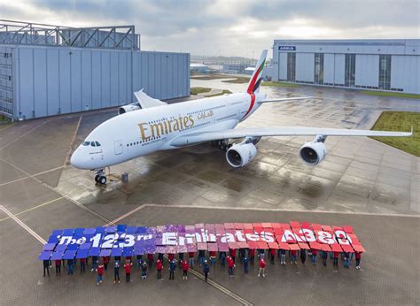Travel Pr News Emirates Takes Delivery Of Its Rd Airbus A