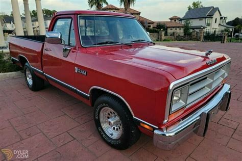 Classic 1988 Dodge D150 Short Bed For Sale Price 28 500 Usd Dyler