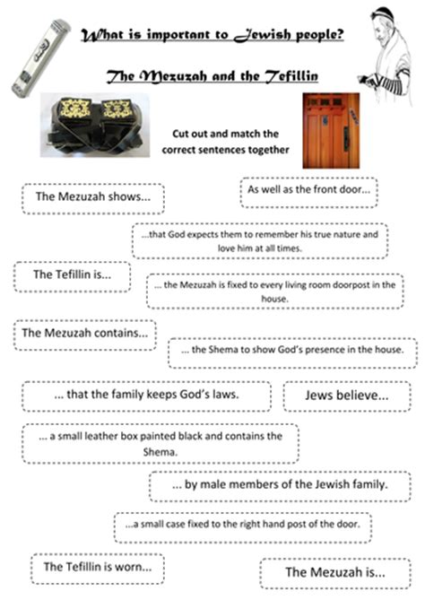 The Mezuzah By Lisaidd Teaching Resources Tes