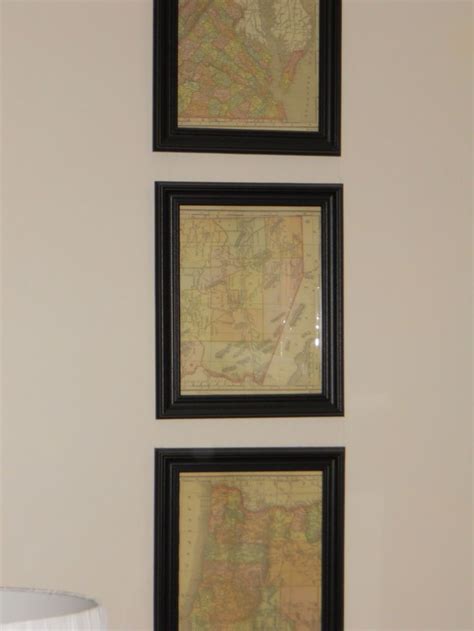 Framed Maps Framed Maps Frame Decor