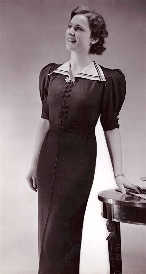 1932 1938 Fashion Fashion Photo Vintage Fashion Vestidos Vintage Vintage Dresses Vintage