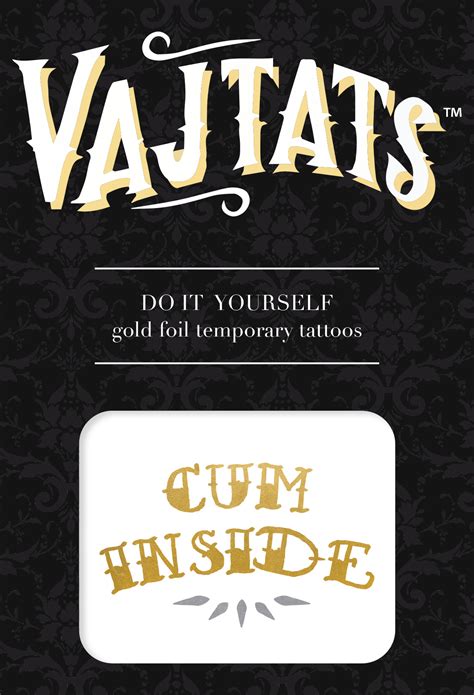 Gold Tattoo Cum Inside Kinky Fetish Store