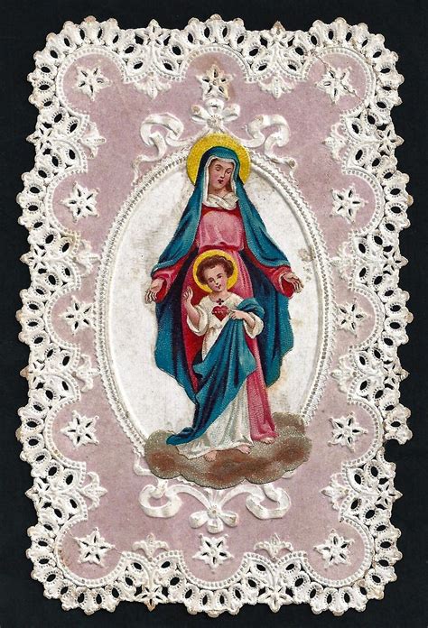Pin By Karel Lojka On Antique Holy Folding Cards And Holy Lacy Pictures