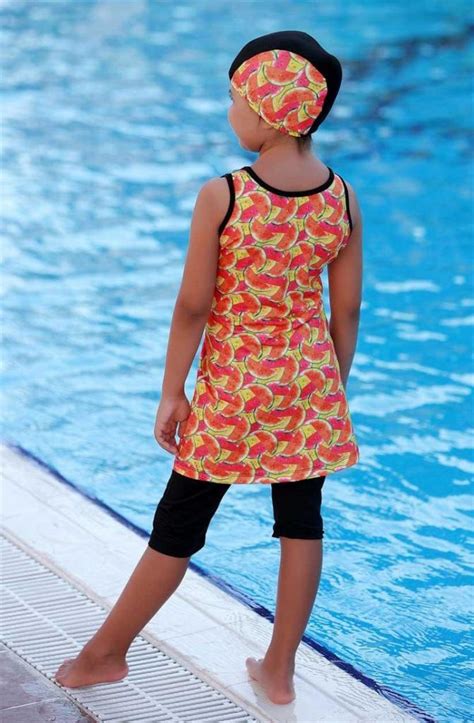 Melon Modest Kid Swimwear Burkini Remsa