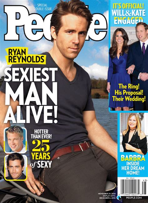 People Magazine Names Actor Ryan Reynolds 2010 S Sexiest Man Alive