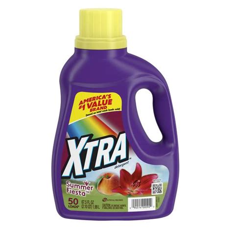 Xtra 675 Oz Summer Fiesta Scentsations Liquid Laundry Detergent 0092