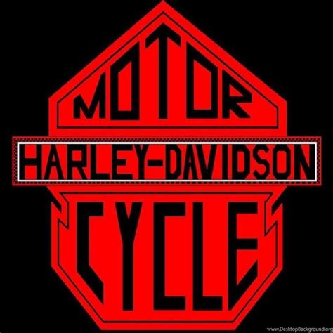 Harley Davidson Bar Shield Logo Desktop Background