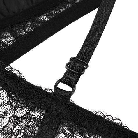 sexy wire free lace trim open bust demi cup shelf bra lingerie women bra top ebay