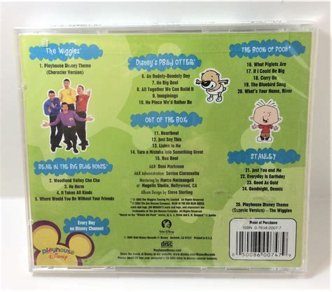 Playhouse Disney 2 Cd Collection Of 25 Songs Preschool Etsy Australia