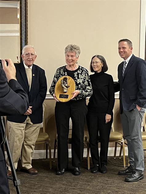 Nancy L Rice Of Thurmont Was Inducted Into The Maryland Senior