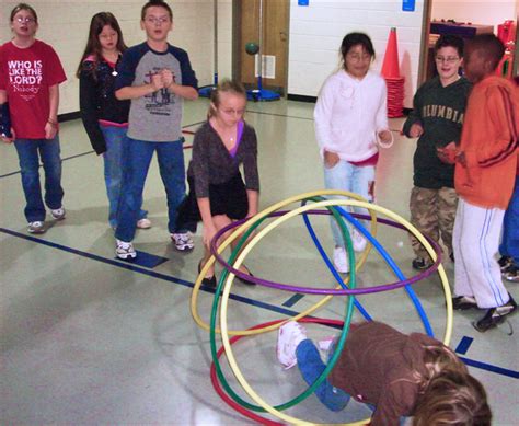 Spin the hoop while you and your partner perform an activity until the hoop lies flat on the. 10 Hula Hoop Activities for Physical Education - S&S Blog