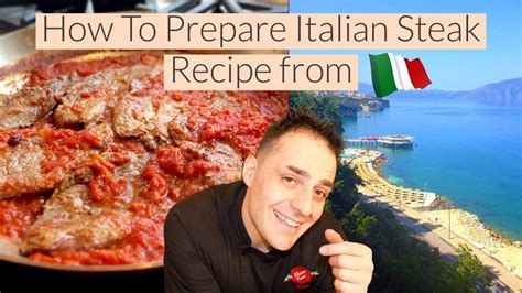How To Prepare Italian Steak Recipe From 🇮🇹 Original Italian Steak