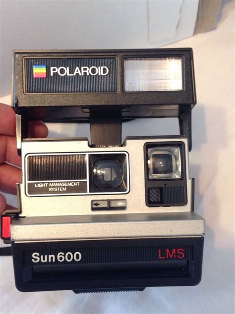 Polaroid Sun 600 Lms Instant Film Camera Vintage Instant Film Camera