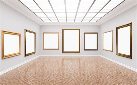 Bright Gallery Museum Room Stock Photo Download Image Now Istock