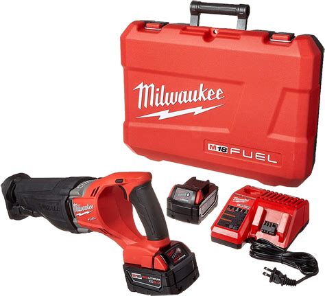 Milwaukee 2720 22 M18 Fuel 18v Cordless Sawzall Reciprocating Saw Kit
