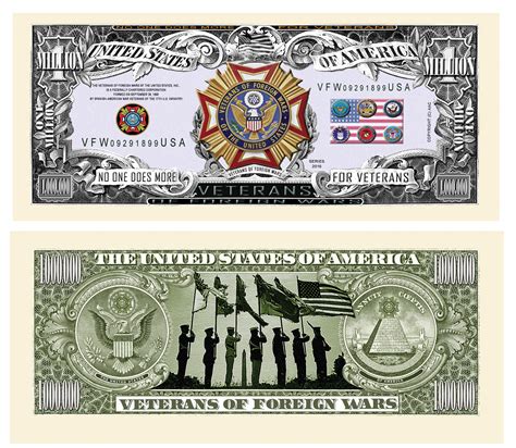 VFW Veterans Of Foreign Wars Million Dollar Bill ...